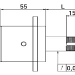 IGSTOOL Grinding Wheel Adapter Internal Taper 31.75, For Walter Tool Grinding Machines